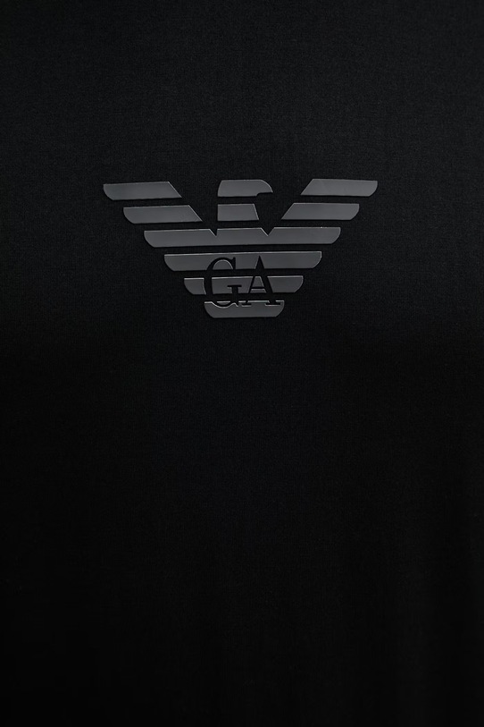 Bavlnené tričko Emporio Armani EM004583.AF13669 čierna