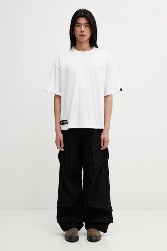 Pamučna majica Alpha Industries Emergency Rescue 258523 bijela