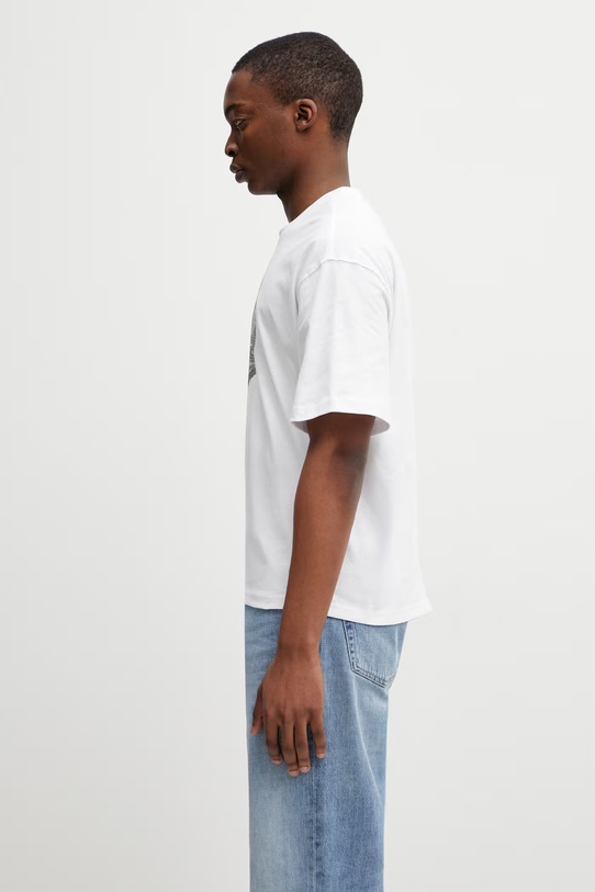 Alpha Industries Desert t-shirt męski bawełniany 766024 biały SS26