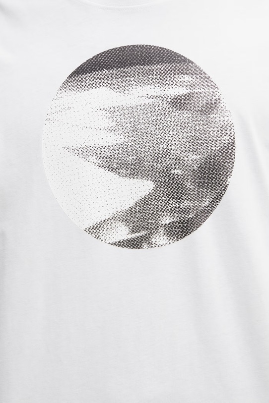 Alpha Industries Desert t-shirt męski bawełniany biały 766024