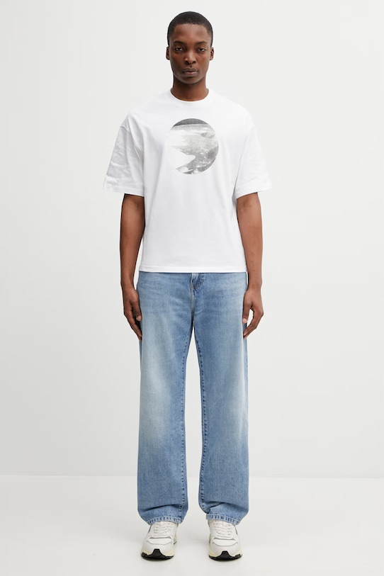 Alpha Industries Desert t-shirt męski bawełniany 766024 biały