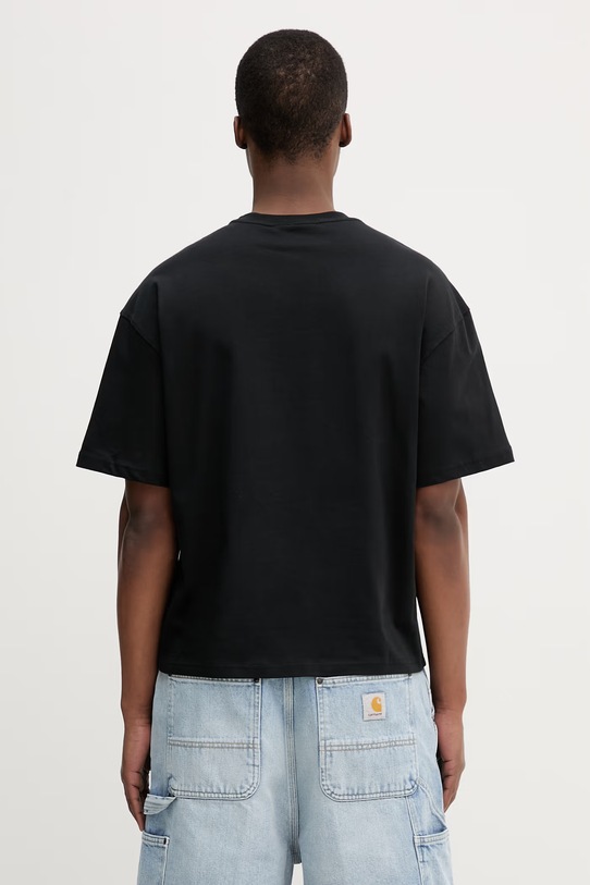 Odzież Alpha Industries Desert t-shirt bawełniany męski 766024 czarny