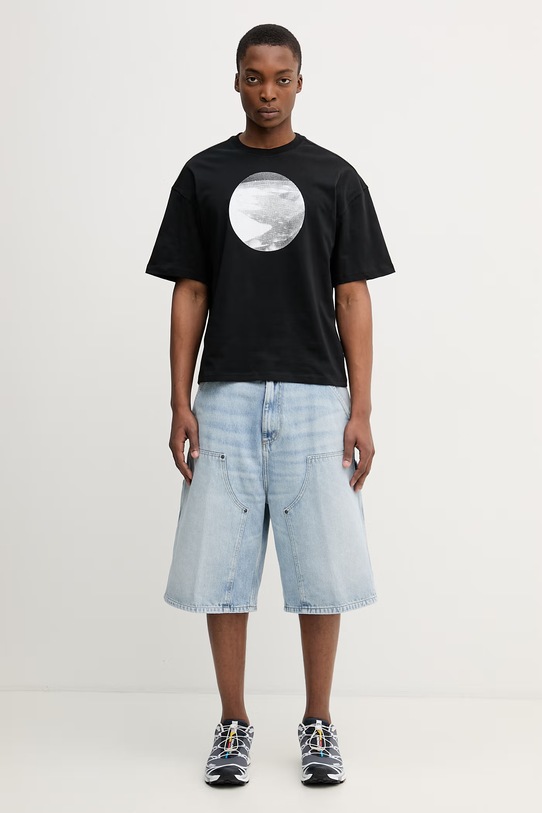 Alpha Industries Desert t-shirt bawełniany męski 766024 czarny