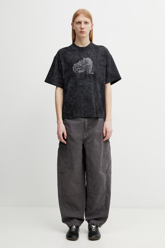 Alpha Industries Desert Rose t-shirt bawełniany męski 766026 czarny