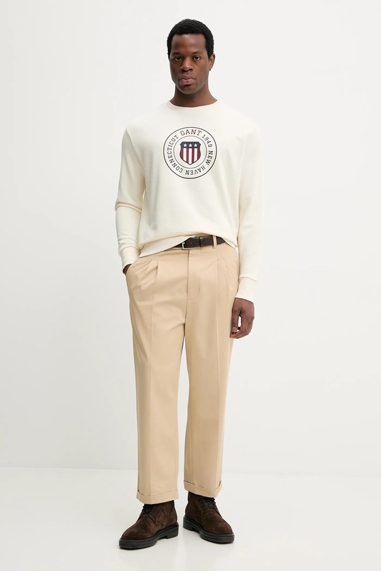 Gant bluza 2067098 beżowy SS26