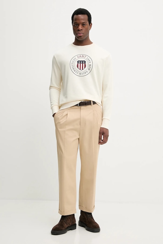 Gant bluza 2067098 beżowy SS26