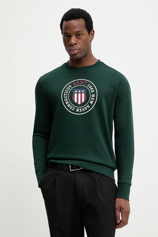 Gant bluza pozostałe zielony 2067098