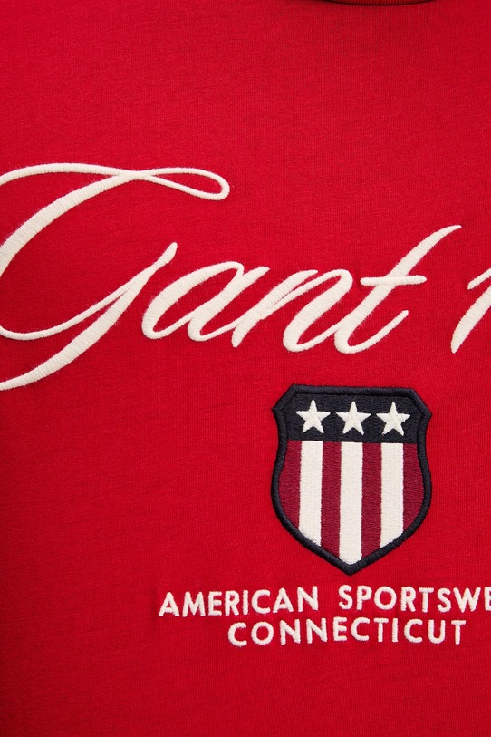 Gant t-shirt bawełniany 2003370 czerwony