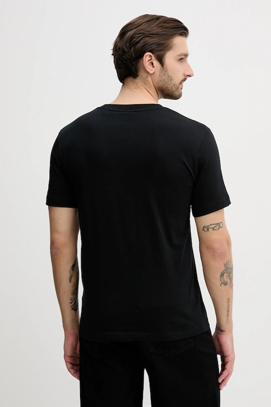 Odzież Gant t-shirt bawełniany 2003388 czarny