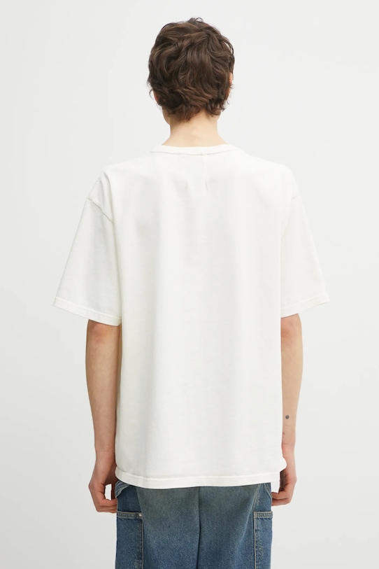 Oblečení Bavlněné tričko RHUDE USA Sailing Icon RHPS26TT10012 béžová