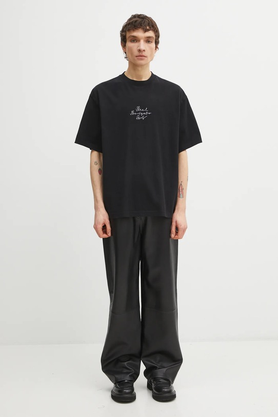 Axel Arigato t-shirt bawełniany Paris City T-Shirt A3935001 czarny