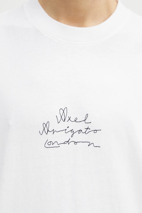 Axel Arigato t-shirt bawełniany London City T-Shirt biały A3864002