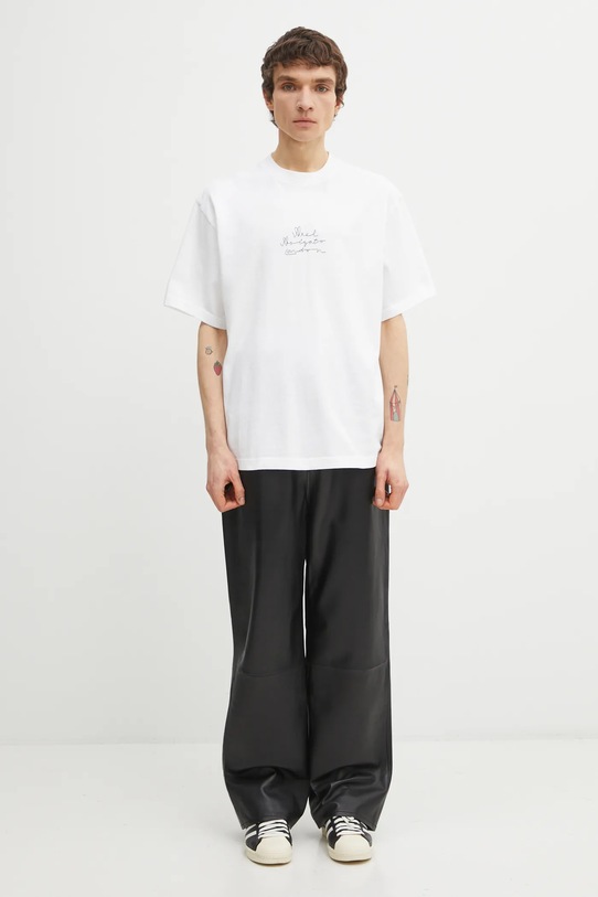 Axel Arigato t-shirt bawełniany London City T-Shirt A3864002 biały