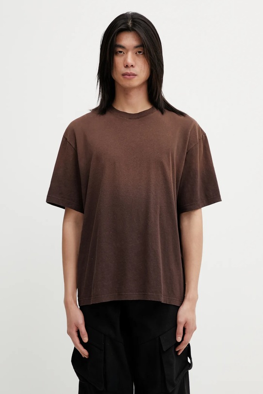 Odzież Axel Arigato t-shirt Bubble Reverse T-Shirt A3861001 brązowy