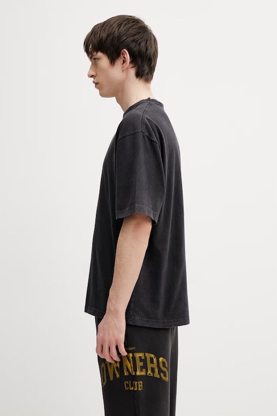 Axel Arigato t-shirt bawełniany Flow T-Shirt A3863002 czarny SS26