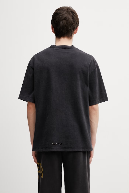 Odzież Axel Arigato t-shirt bawełniany Flow T-Shirt A3863002 czarny