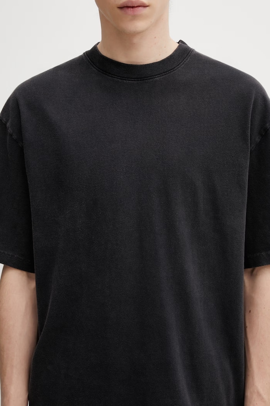 Axel Arigato t-shirt bawełniany Flow T-Shirt czarny A3863002