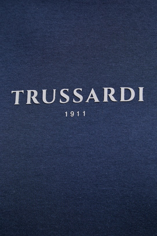 Trussardi t-shirt bawełniany G0308000134N granatowy