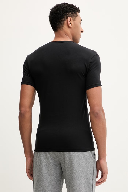Tričko Emporio Armani Underwear 2-pak čierna EM001849.AF20668