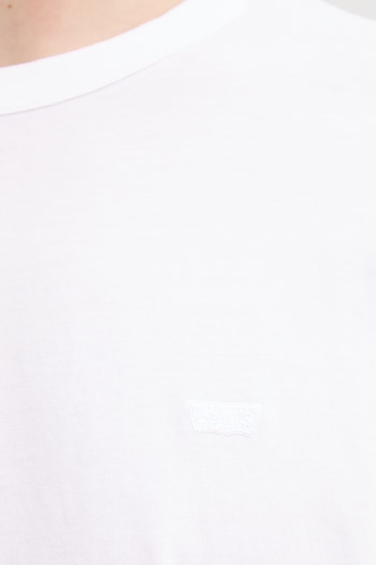 Βαμβακερό μπλουζάκι Levi's LEVIS ORIGINAL TEE 005GX λευκό