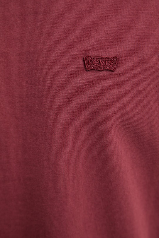 Levi's t-shirt bawełniany LEVIS ORIGINAL TEE 005GX czerwony