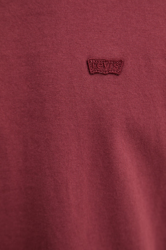 Levi's t-shirt bawełniany LEVIS ORIGINAL TEE 005GX czerwony