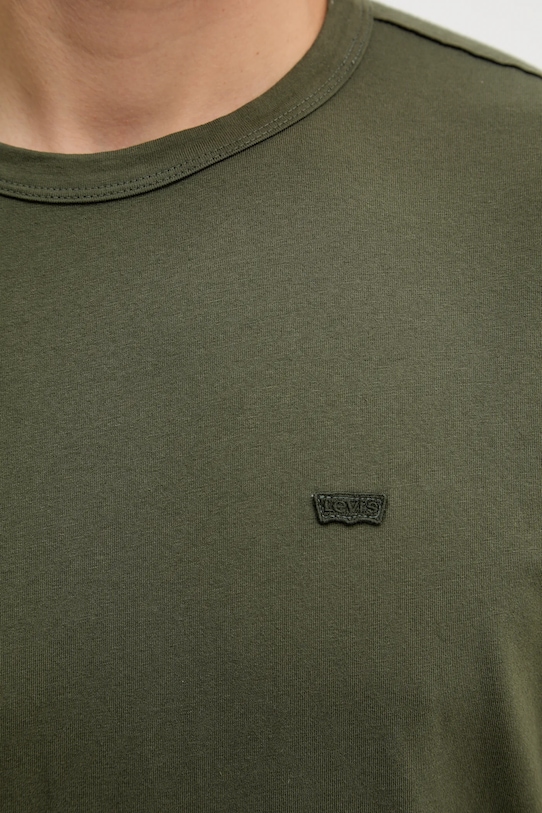 Βαμβακερό μπλουζάκι Levi's LEVIS ORIGINAL TEE 005GX πράσινο