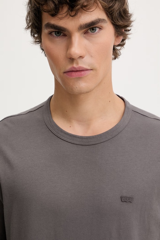 Levi's t-shirt bawełniany LEVIS ORIGINAL TEE szary 005GX