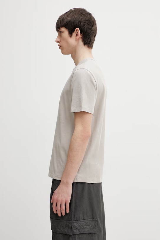 C.P. Company t-shirt bawełniany 20CMTS084A005100W beżowy SS26