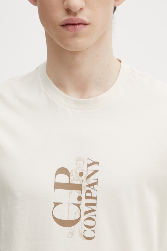 C.P. Company cotton t-shirt beige 20CMTS084A005100W