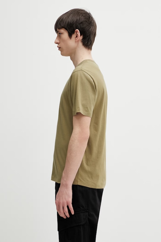 C.P. Company t-shirt in cotone 20CMTS084A005100W verde SS26