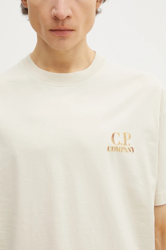 C.P. Company t-shirt in cotone beige 20CMTS143A110579W