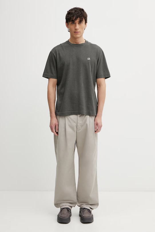 C.P. Company футболка чоловіча бавовняна 20CMTS192A110643P сірий