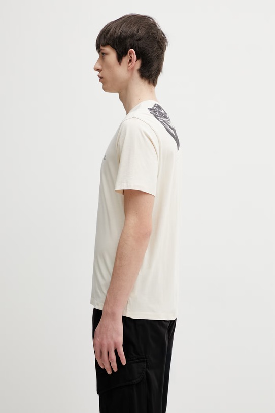 C.P. Company cotton t-shirt 20CMTS725A005100W beige SS26