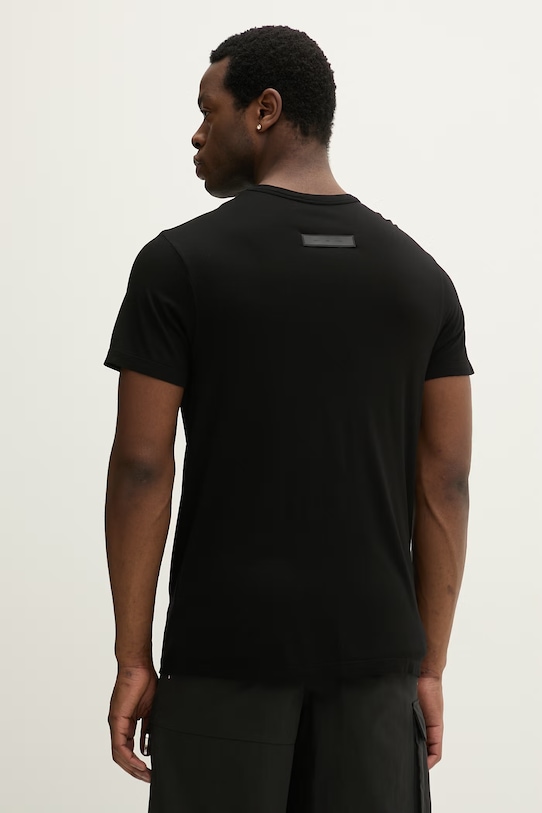 Odzież Heliot Emil t-shirt SS26PRE.M.09.158.BLK01 czarny