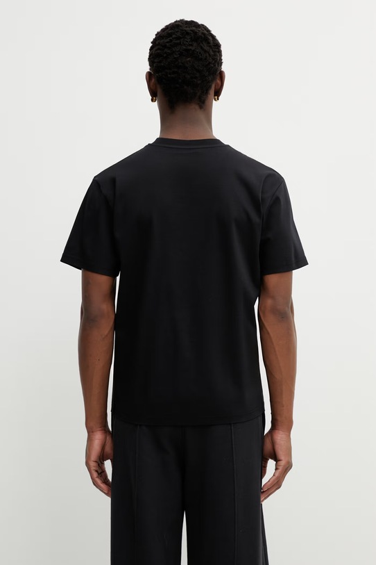 Odzież Heliot Emil t-shirt bawełniany SS26PRE.M.09.159.BLK01 czarny