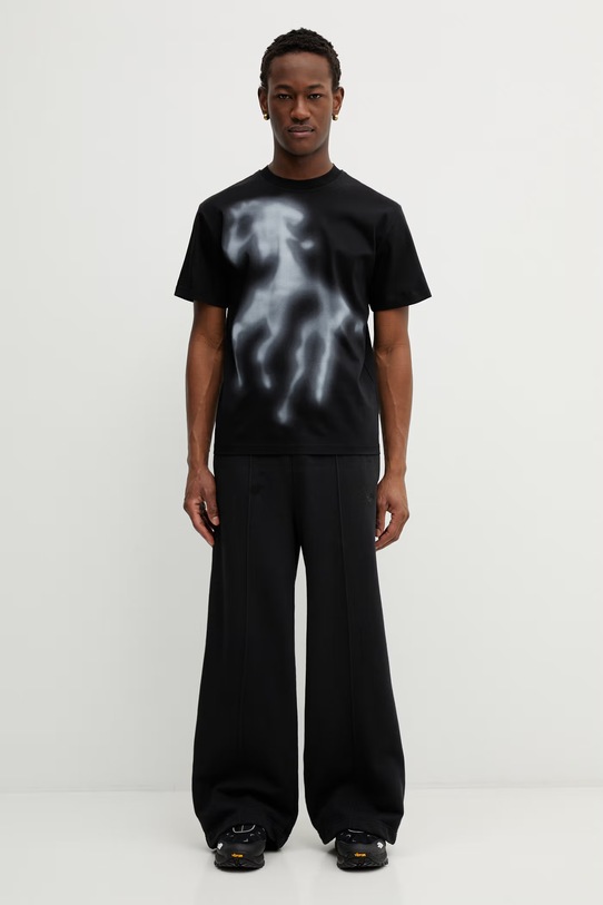 Heliot Emil t-shirt bawełniany SS26PRE.M.09.159.BLK01 czarny