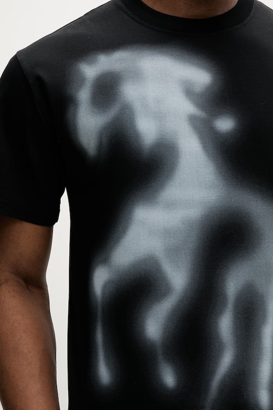 Heliot Emil t-shirt bawełniany SS26PRE.M.09.159.BLK01 czarny