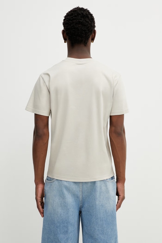 Odzież Heliot Emil t-shirt bawełniany SS26PRE.M.09.159.LST18 beżowy