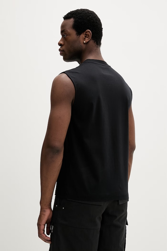 Odzież Heliot Emil t-shirt bawełniany SS26PRE.M.09.161.BLK01 czarny