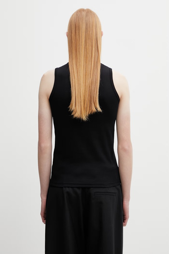 Дрехи HELIOT EMIL Топ мъжки памук с еластан SS26.M.09.173.BLK01 черен