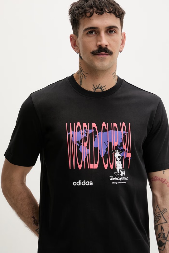 adidas Originals T-shirt męski bawełniany czarny KD1444