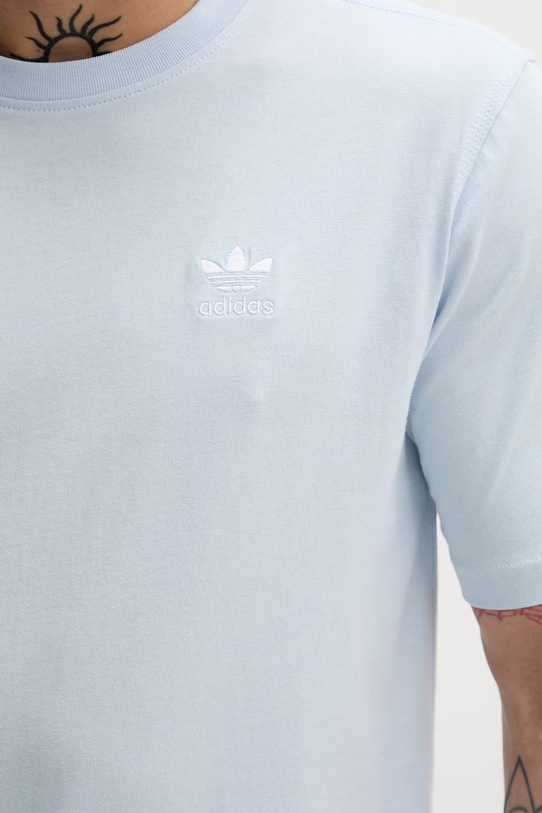 adidas Originals T-shirt męski bawełniany KE1195 niebieski