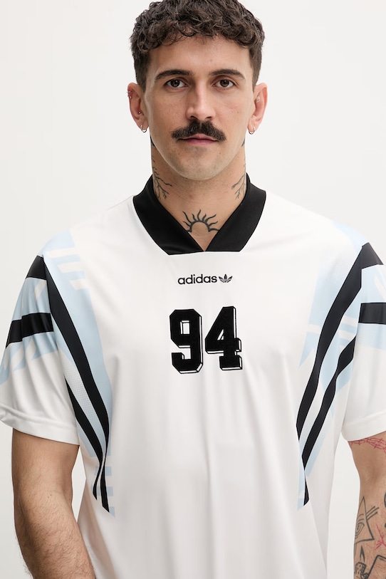 adidas Originals T-shirt męski Santiago biały KE2154