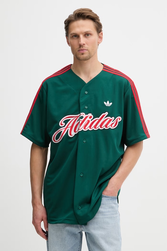 adidas Originals T-shirt męski zielony KE2245