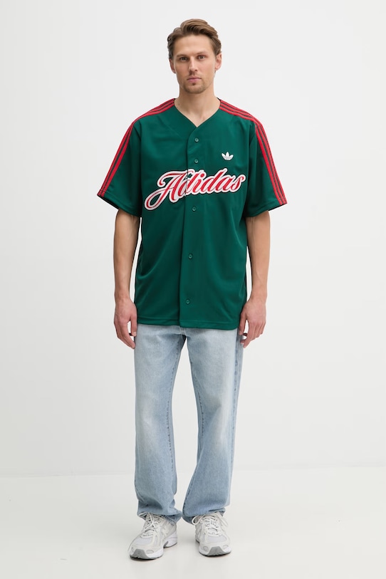 adidas Originals T-shirt męski KE2245 zielony SS26