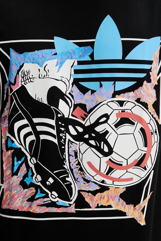 adidas Originals T-shirt męski bawełniany Anime KE2768 czarny