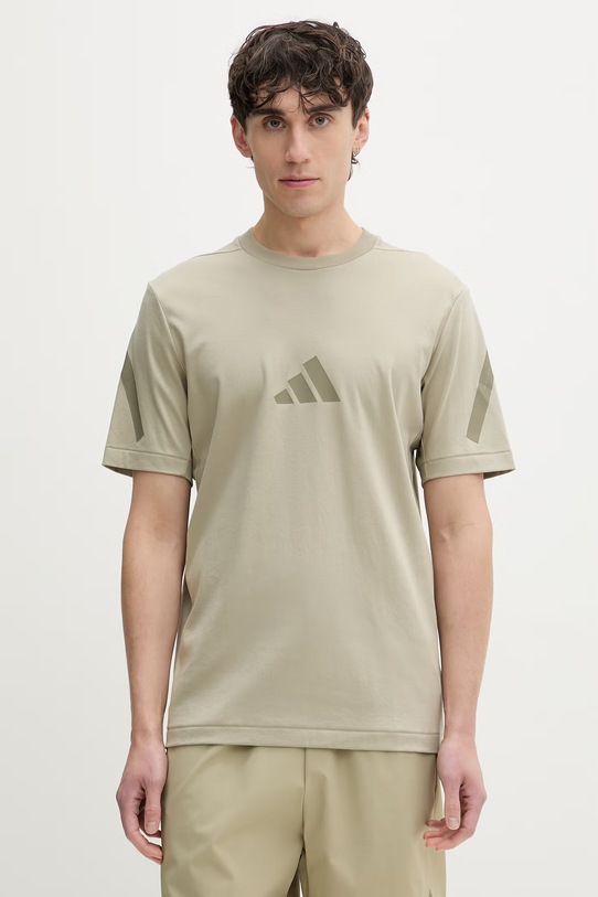 adidas t-shirt męski bawełniany x Z.N.E zielony KE4698