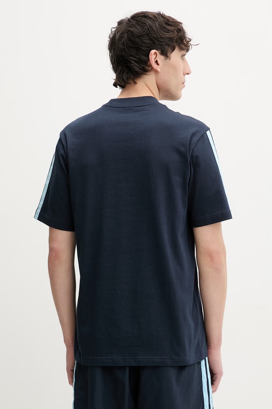 Odzież adidas t-shirt męski bawełniany KE5605 granatowy