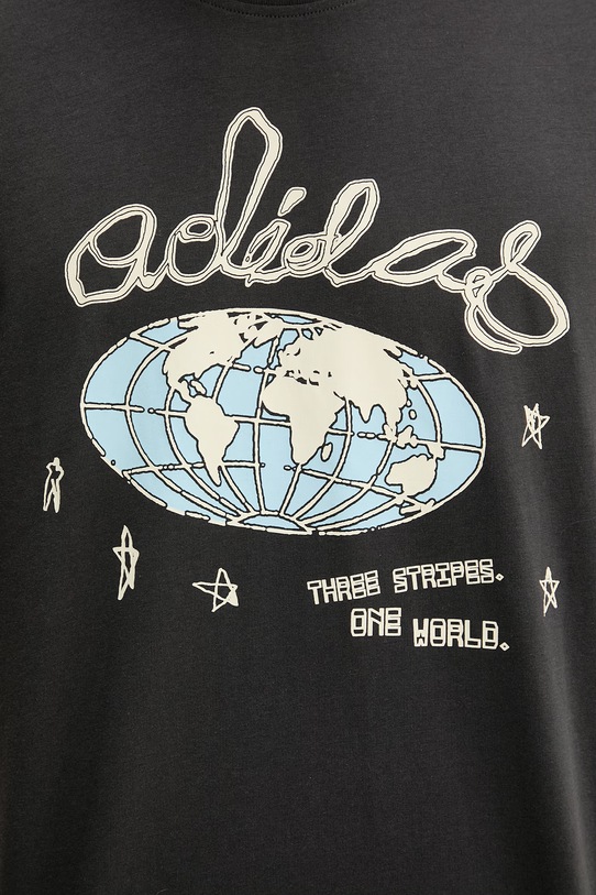 adidas Originals t-shirt męski bawełniany KU9206 szary